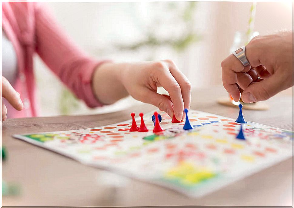 Board games to play with the family.