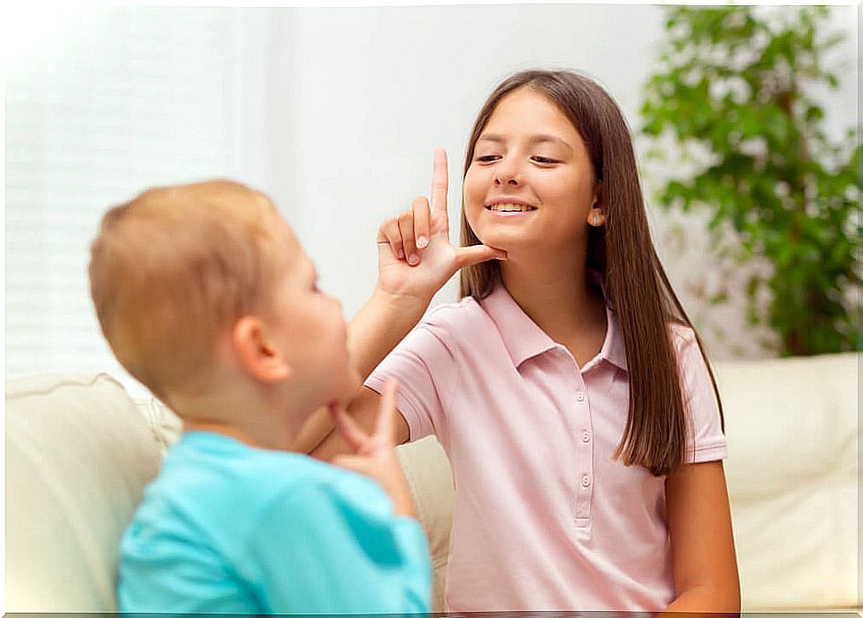 Communication systems for deaf children.