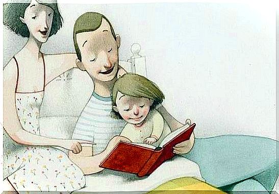 I put my children to bed with a book, not with television