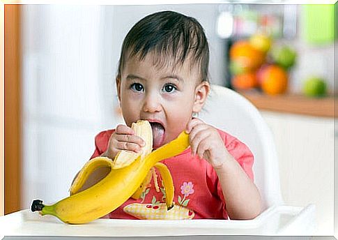 Bananas are a great alternative to include the first foods in the baby's diet, whether in terms of solid or ground.