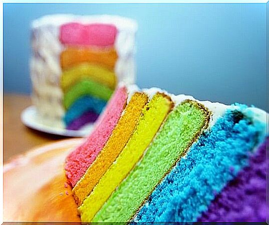 Rainbow desserts: a phenomenon