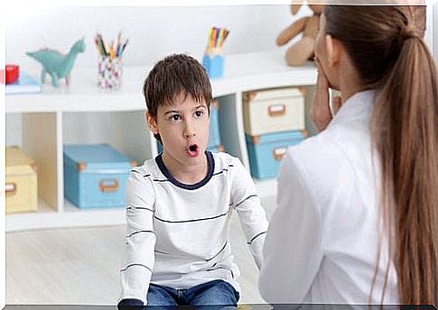 Children with communication difficulties should see a speech therapist.